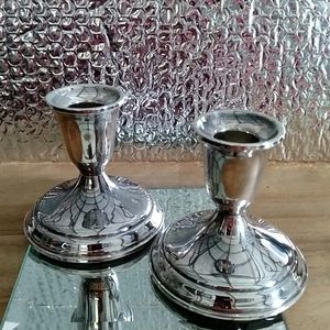 Towle Silverplate Candle Holders